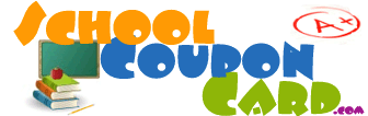 School Coupon Card Logo